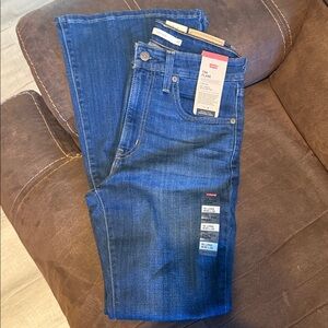 Levi's Indigo Straight-Leg Jeans 726 flare size 30 x 32